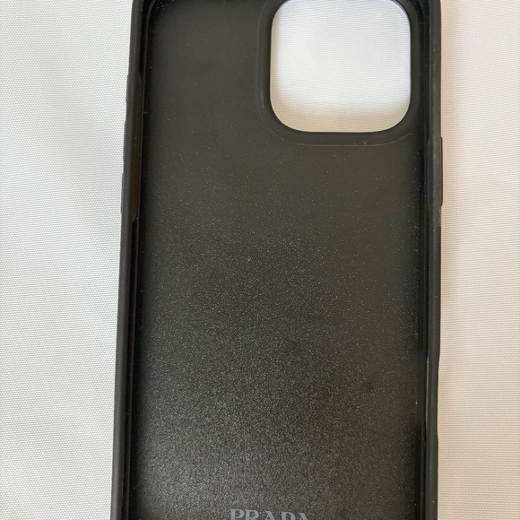 PRADA Crystal Black iPhone 16+ Pro MAX phone case - Picture 4 of 7